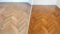 Wie Sie lackiertes Parkett richtig reinigen, damit es nicht matt wird und seinen Glanz behält